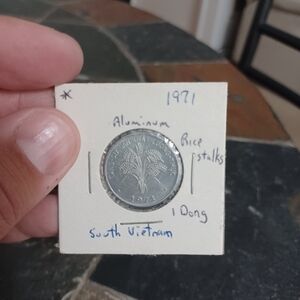 1971 South Vietnam 1 Dong Coin